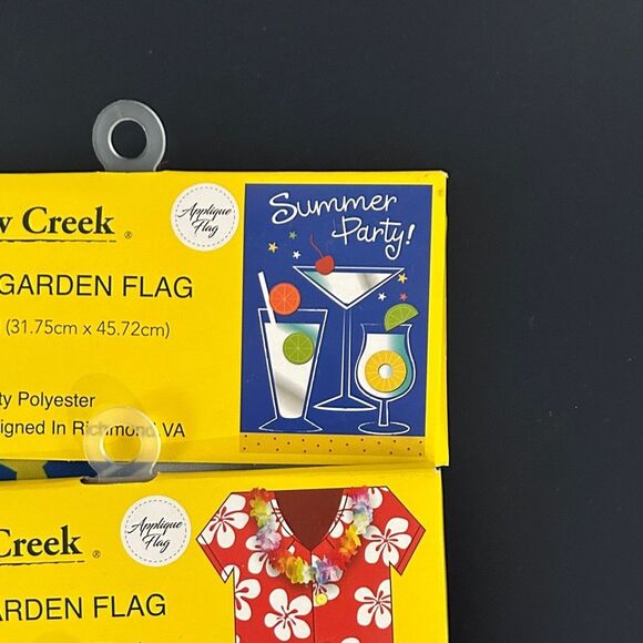Meadow Creek summer Garden Flags Set - Picture 4 of 4